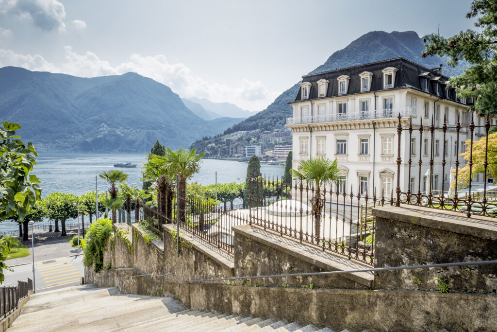 hotel lugano Hotel aan het meer van Lugano in Zwitserland