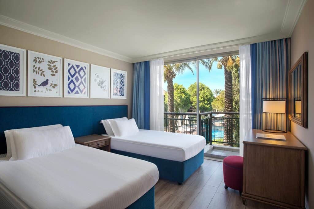 hotelkamer ic hotels green palace in lara beach turkse riviera turkije Hotelkamer van IC Hotels Green Palace in Lara Beach, Turkse Rivièra, Turkije