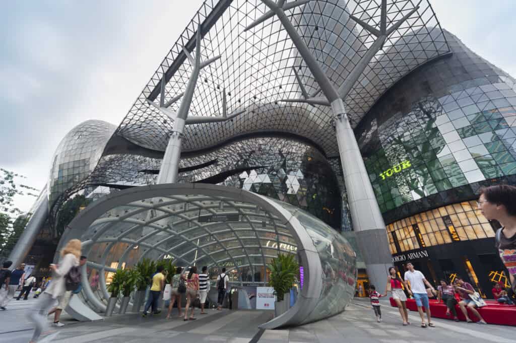 ingang orchard road singapore Ingang van Orchard Road in Singapore