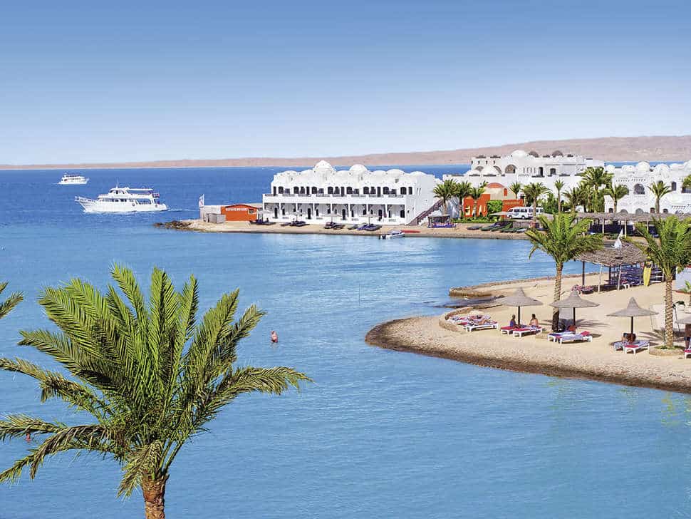 ligging arabella azur resort in hurghada rode zee egypte Ligging van Arabella Azur Resort in Hurghada, Rode Zee, Egypte