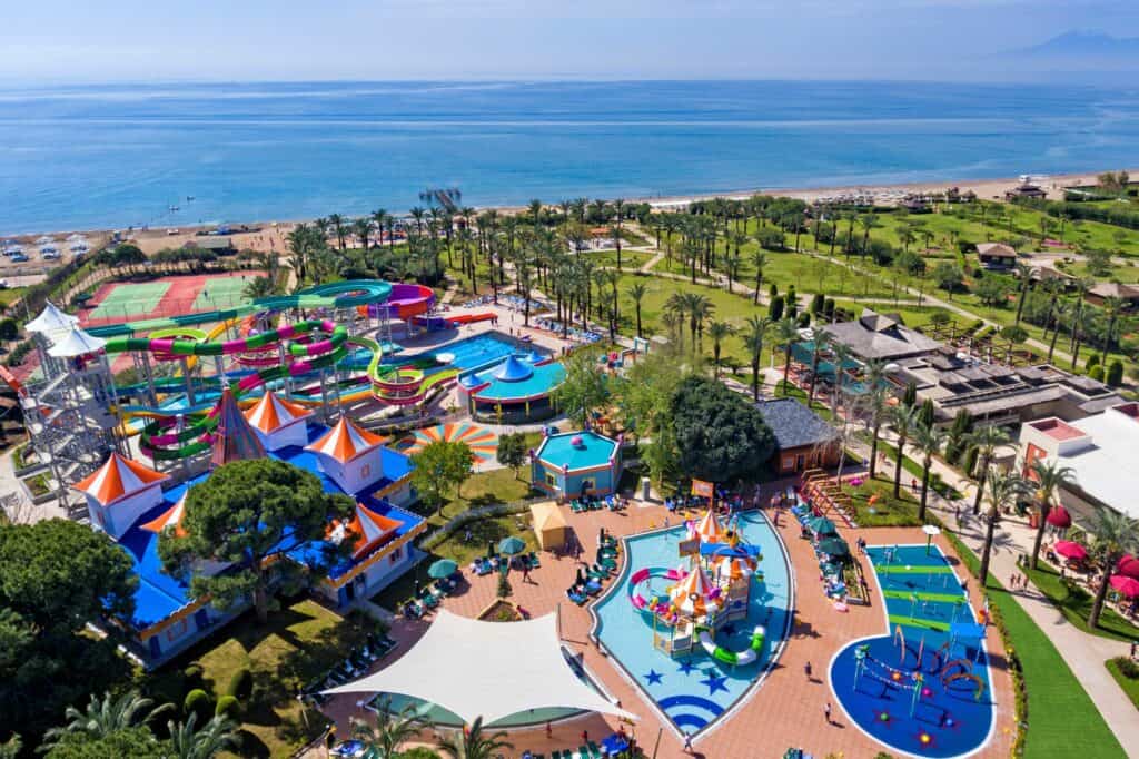 ligging ic hotels green palace in lara beach turkse riviera turkije Ligging van IC Hotels Green Palace in Lara Beach, Turkse Rivièra, Turkije