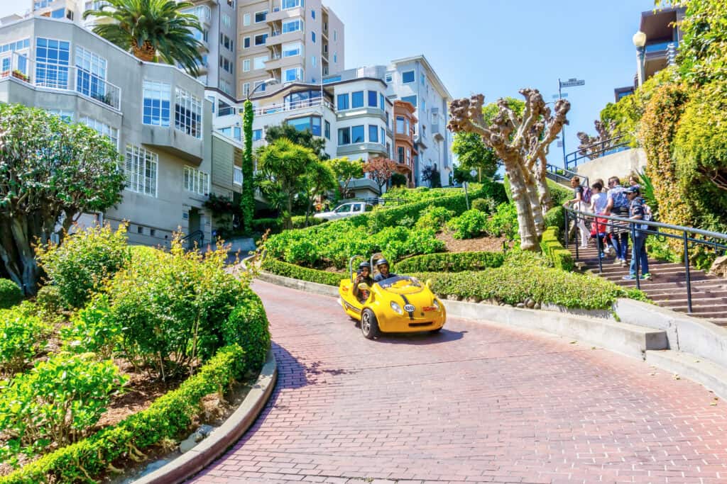 lombard street san francisco californie Lombard Street in San Francisco, Californië