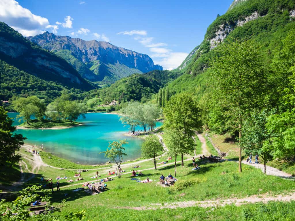 meer tenno italie Meer van Tenno in de Italiaanse alpen