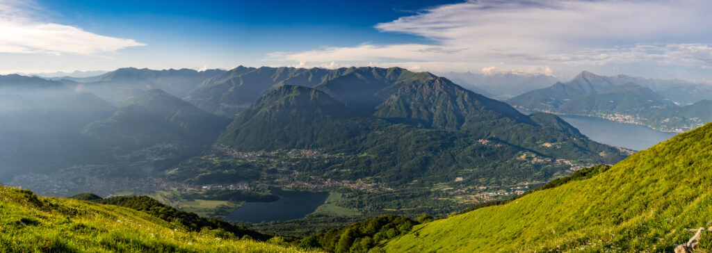 monte legnone Uitzicht over de Monte Legnone