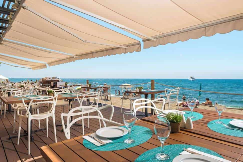 restaurant fuerte marbella in marbella costa del sol spanje Restaurant van Fuerte Marbella in Marbella, Costa del Sol, Spanje