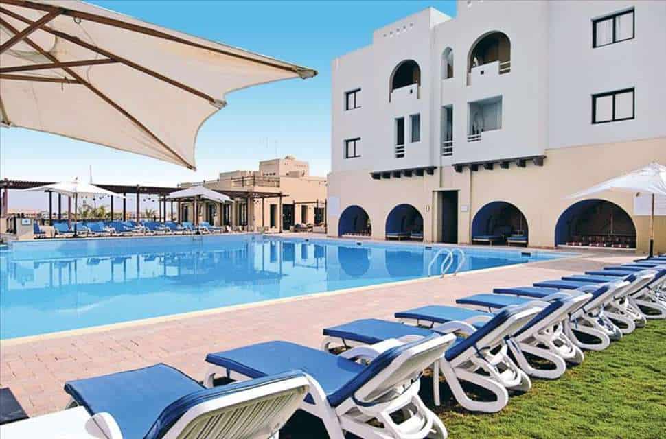 zwembad marina lodge in marsa alam rode zee egypte Zwembad van Marina Lodge in Marsa Alam, Rode Zee, Egypte