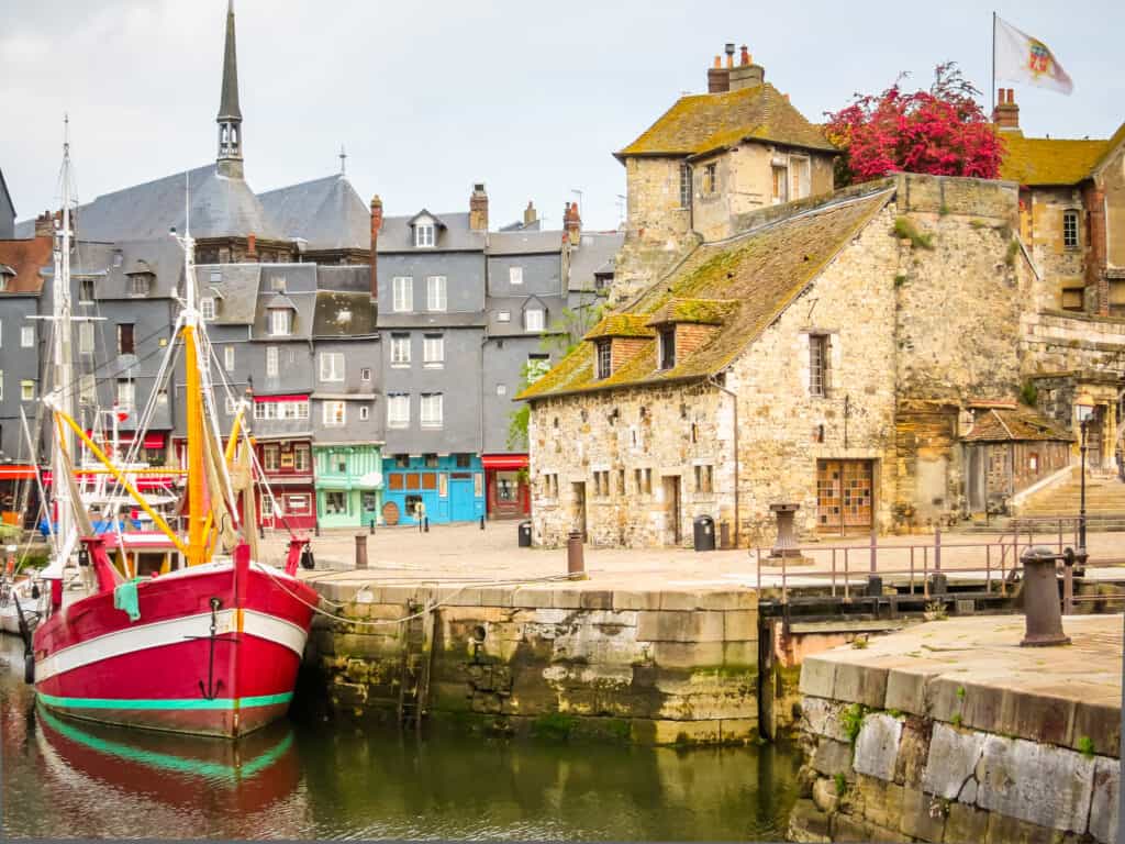 Honfleur Frankrijk Haven van Honfleur in Frankrijk