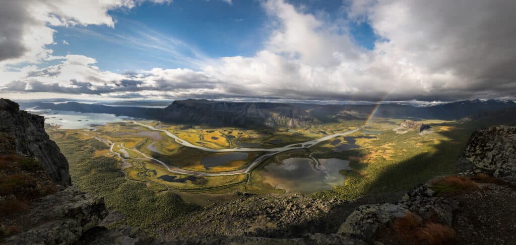 abisko nationaal park Lemmenjoki nationaal park