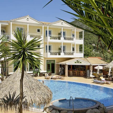 Lefko Hotel & Apartments in Nidri, Lefkas, Griekenland