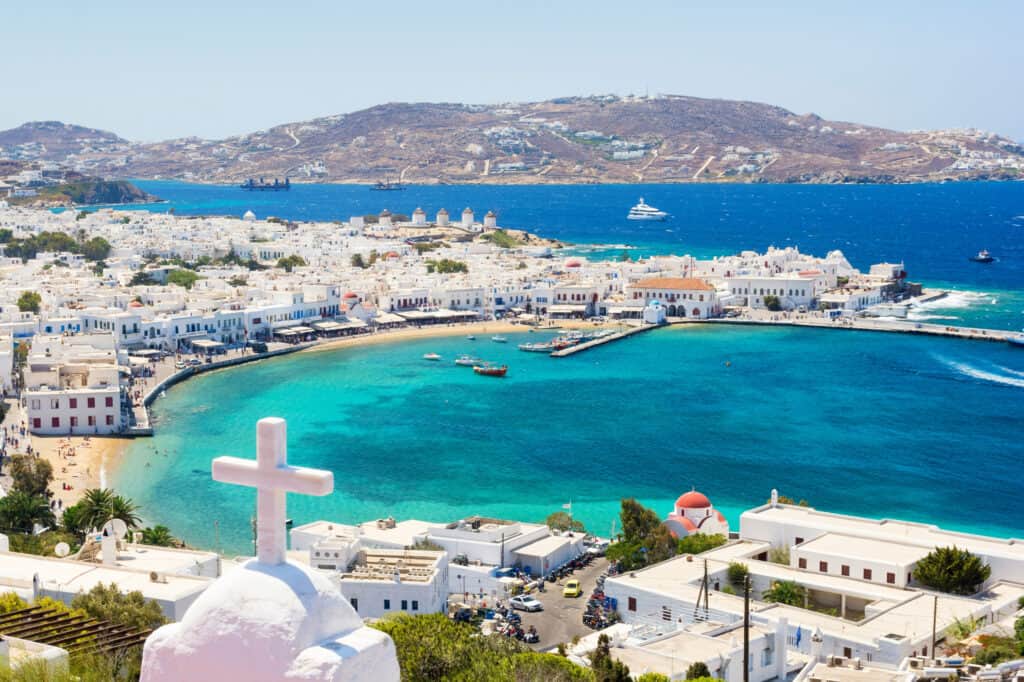 mykonos stad 1 Mykonos stad op Mykonos in Griekenland