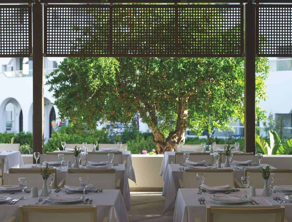 restaurant atlantica akti zeus in amoudara kreta griekenland Restaurant van Atlantica Akti Zeus in Amoudara, Kreta, Griekenland