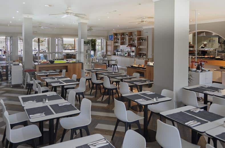 Restaurant van Coral Compostela Beach Golf in Playa de las Américas, Tenerife, Spanje