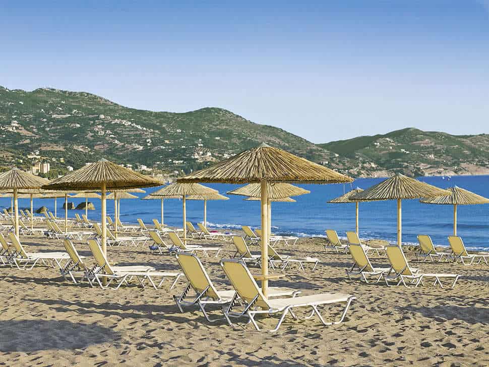 strand atlantica akti zeus in amoudara kreta griekenland Strand van Atlantica Akti Zeus in Amoudara, Kreta, Griekenland
