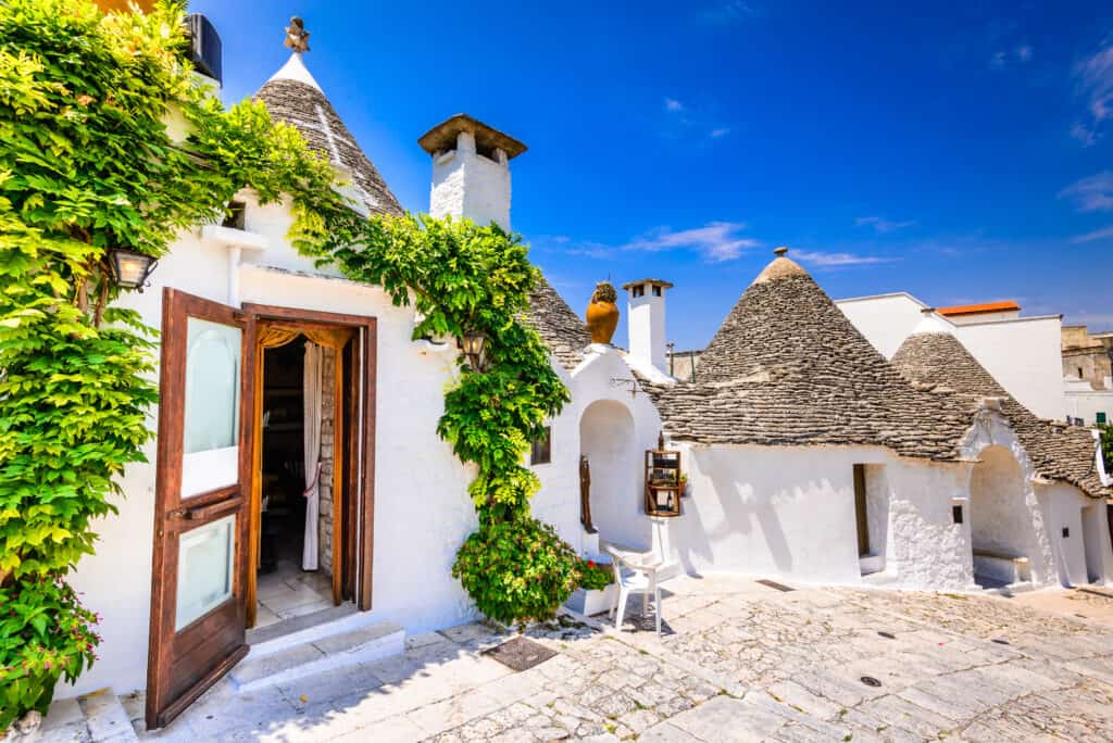 trulli huisjes puglia Trulli huisjes in Puglia