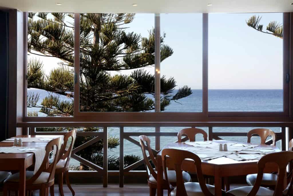 restaurant sunshine rhodes in trianda ialyssos rhodos griekenland Restaurant van Sunshine Rhodes in Trianda (Ialyssos), Rhodos, Griekenland