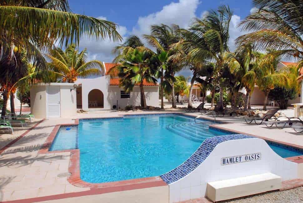 zwembad hamlet oasis resort in kralendijk bonaire bonaire Zwembad van Hamlet Oasis Resort in Kralendijk, Bonaire, Bonaire