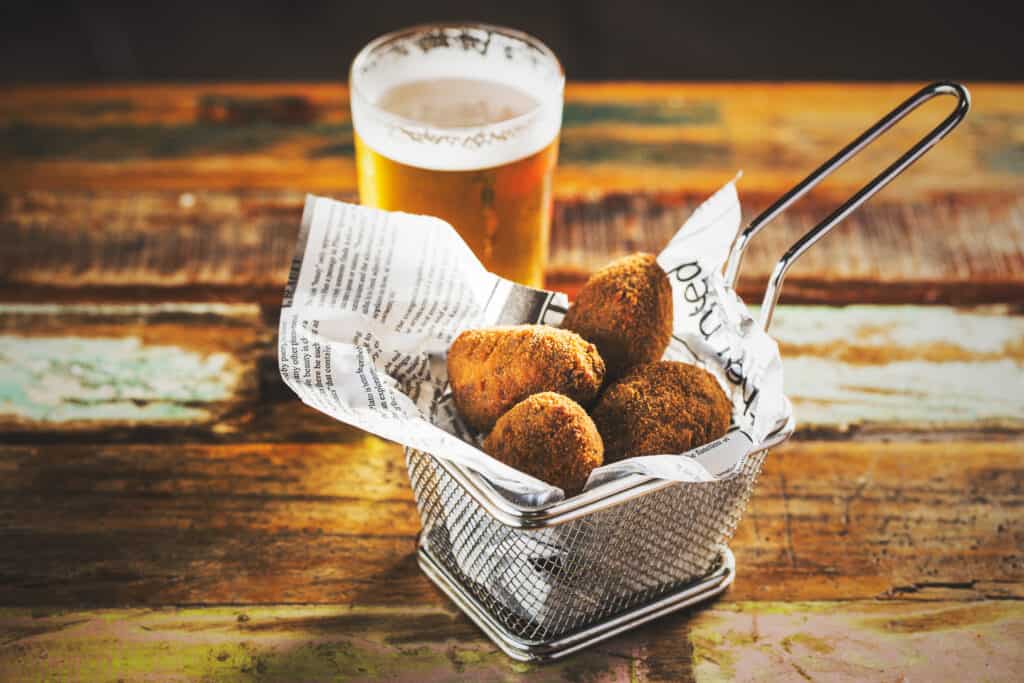 bier kroket spanje Bier met een kroketje in Spanje