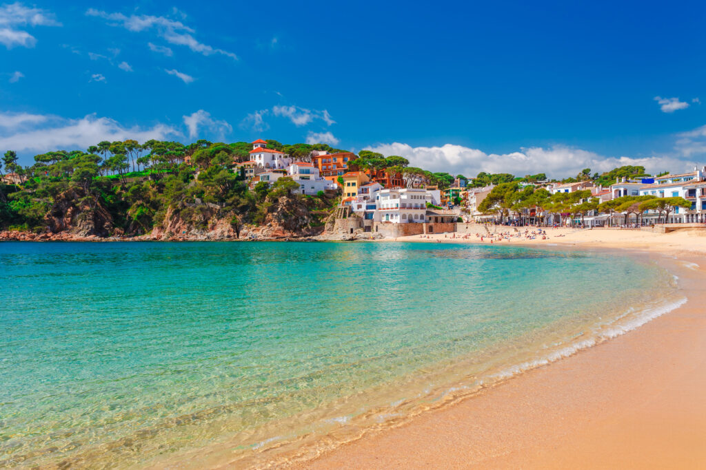 costa brava Llafranc aan de Costa Brava in Spanje