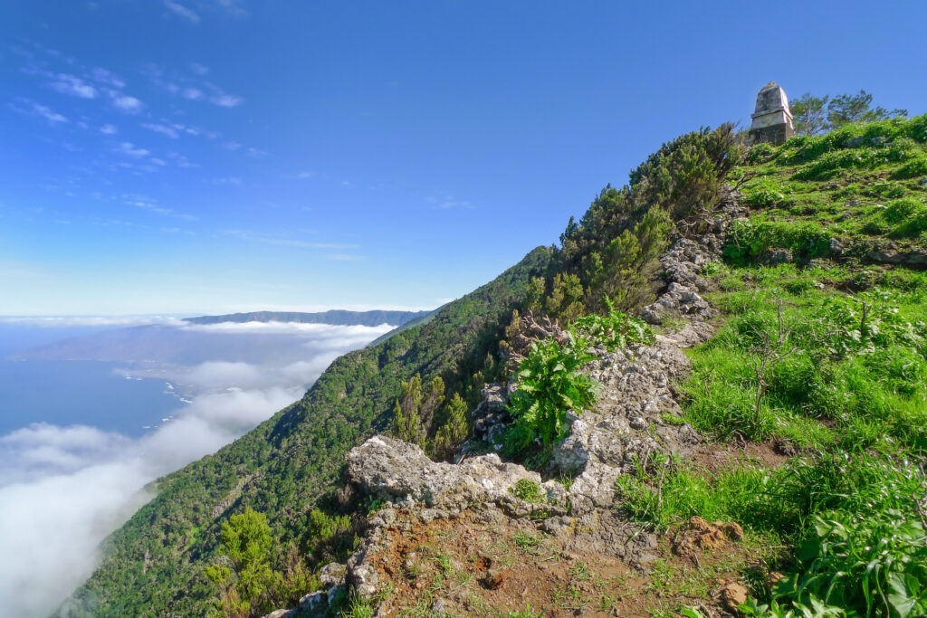 el hierro spanje Uitzicht over El Hierro op de Canarische Eilanden, Spanje