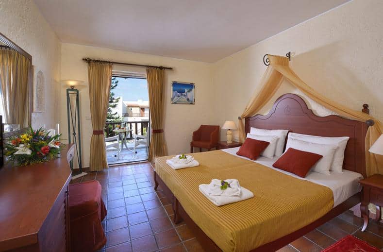 hotelkamer Alexander Beach in Stalis Kreta Griekenland Hotelkamer van Alexander Beach in Stalis op Kreta, Griekenland