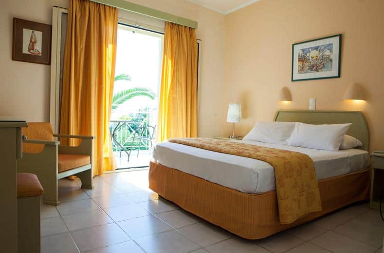 hotelkamer princess hotel lassi kefalonia griekenland Hotelkamer van Princess hotel in Lassi op Kefalonia, Griekenland