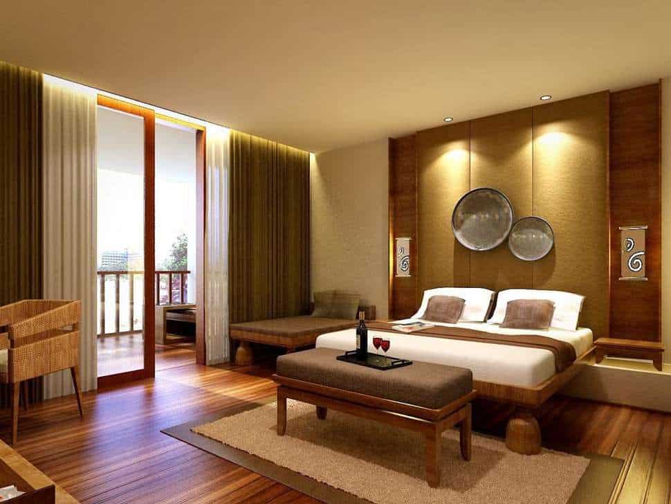 Hotelkamer van Swiss-Belresort Watu Jimbar in Sanur, Bali, Indonesië