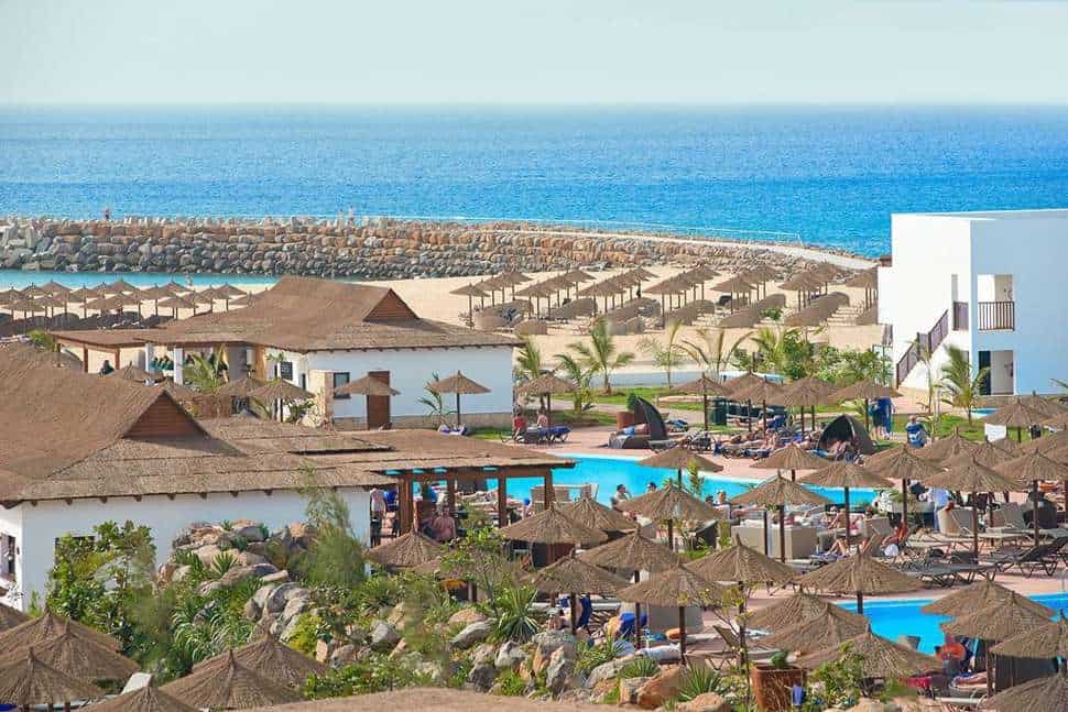 Ligging van Melia Llana Beach Resort & Spa in Santa Maria, Sal, Kaapverdië