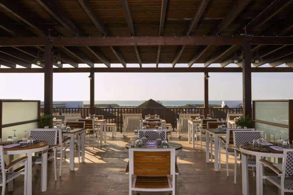 Restaurant van Melia Llana Beach Resort & Spa in Santa Maria, Sal, Kaapverdië