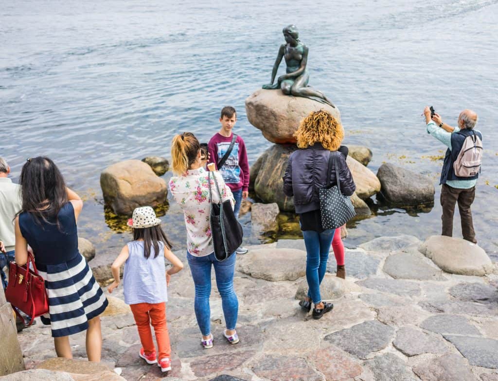 de kleine zeemeermin kopenhagen De kleine zeemeermin in Kopenhagen, Denemarken