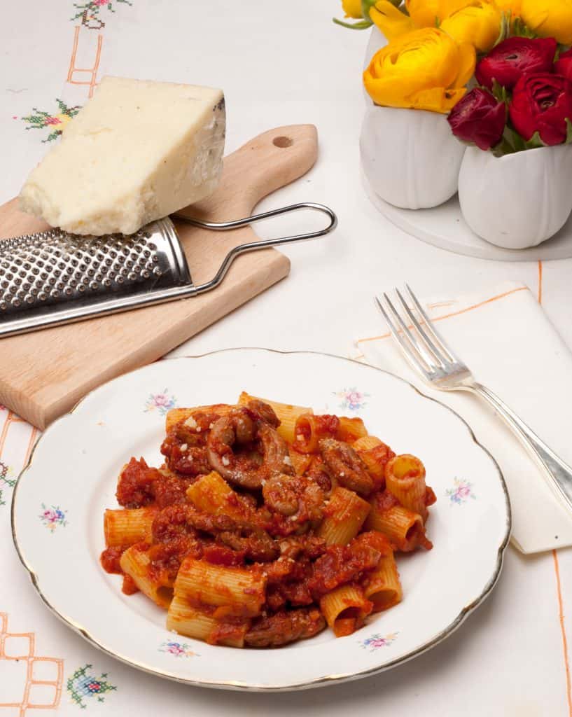 pajata eten Italie Pajata, ingewanden in Italië