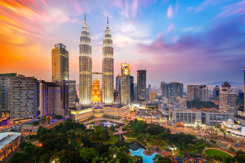 petronas towers kuala lumpur maleisie Petronas Towers in Kuala Lumpur