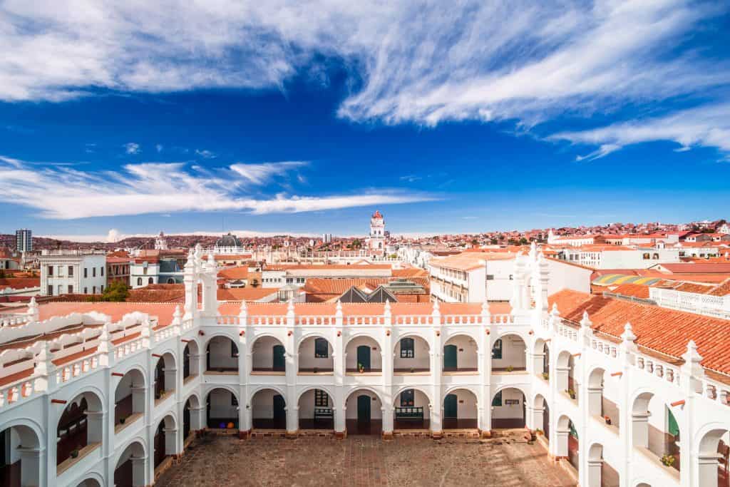 sucre bolivia San Felipe Neri in Sucre, Bolivia