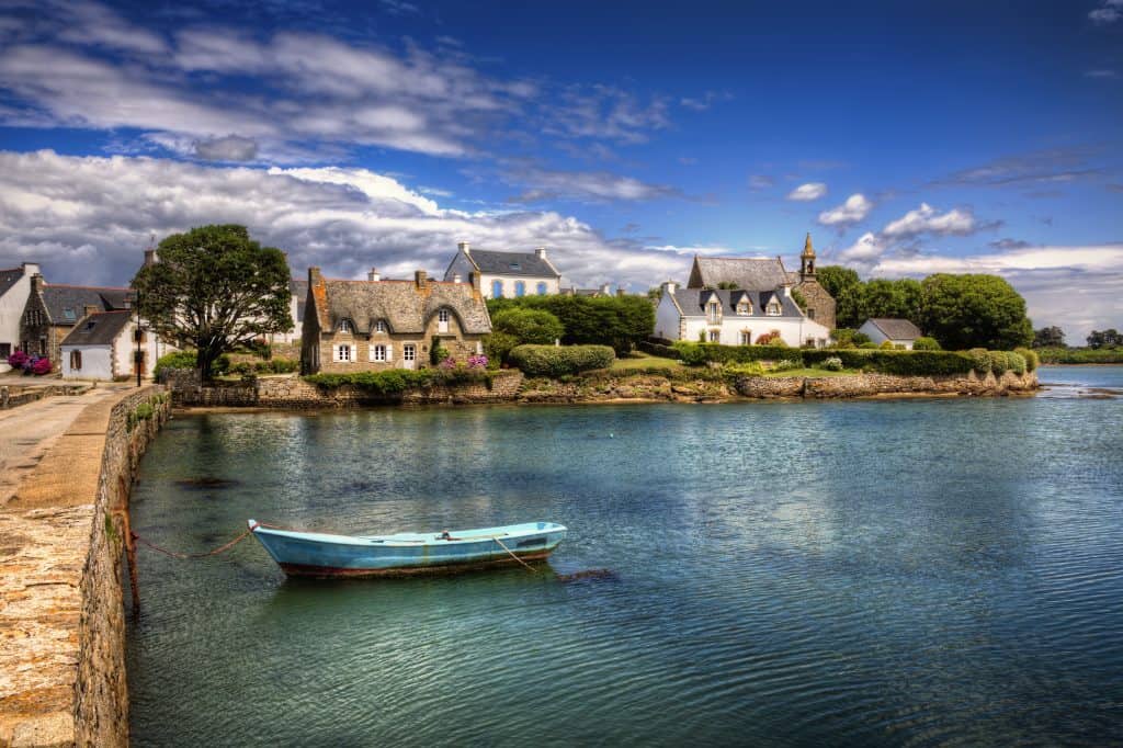 golf van morbihan bretagne Saint-Cado aan de golf van Morbihan, Bretagne