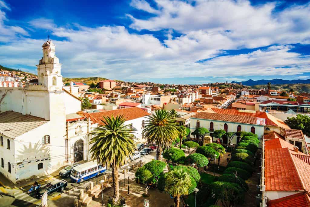 kerk sucre bolivia Kerk in Sucre, Bolivia