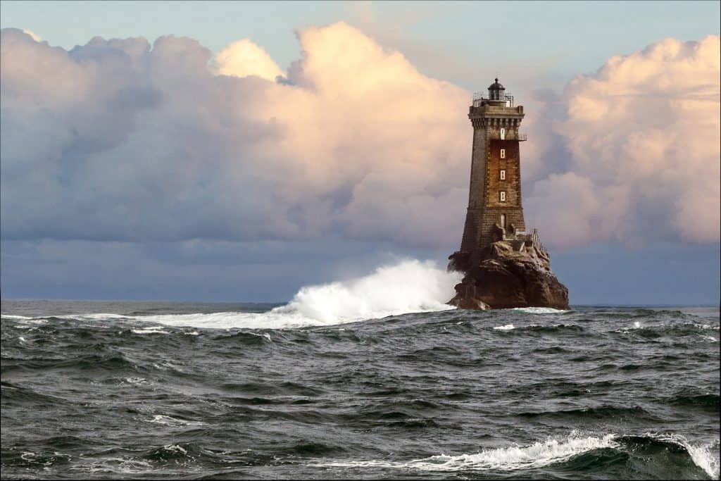 vuurtoren bretagne Pointe du Raz in Bretagne
