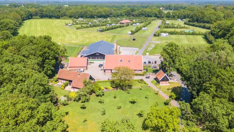 ligging camping dal mosbeek Ligging van Camping Dal van de Mosbeek