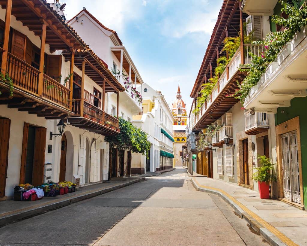 oude centrum cartagena colombia Oude centrum van Cartagena in Colombia