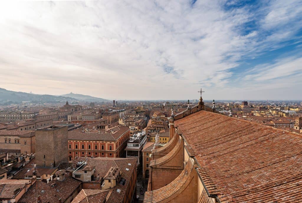 san pietro kathedraal bologna italie San Pietro kathedraal van Bologna, Italië