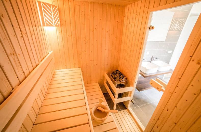 Sauna van Dormio Resort Maastricht in Limburg