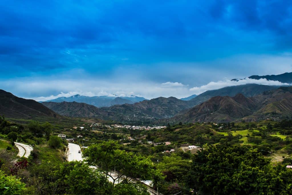 uitzicht vallei vilcabamba Uitzicht op de vallei van Vilcabamba