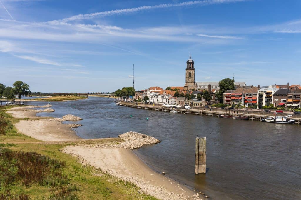 centrum deventer zomer Centrum van Deventer in de zomer
