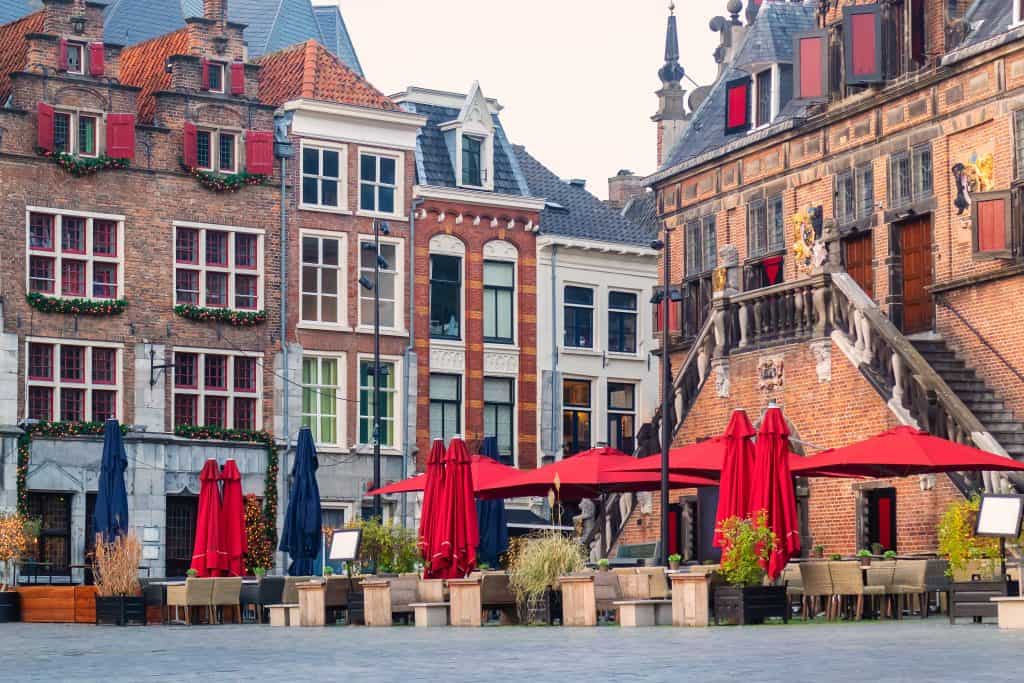 Oude centrum van Nijmegen