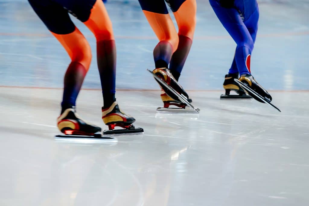 schaatsen baan Schaatsen op de baan