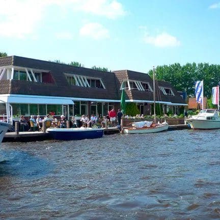 Hotel-Restaurant Ie-Sicht in Oudega, Friesland