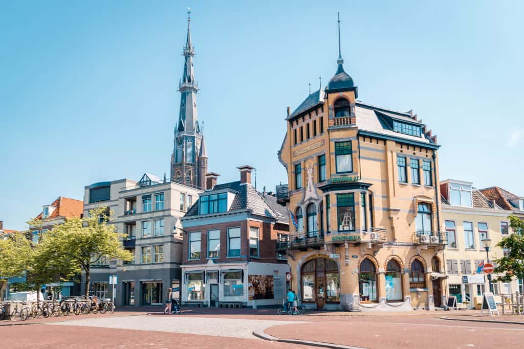 oude centrum leeuwarden friesland Oude centrum van Leeuwarden in Friesland