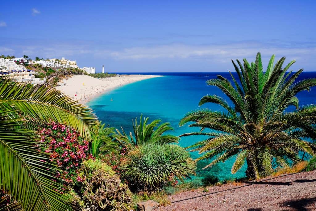 playa morro jable fuerteventura Playa de Morro Jable op Fuerteventura