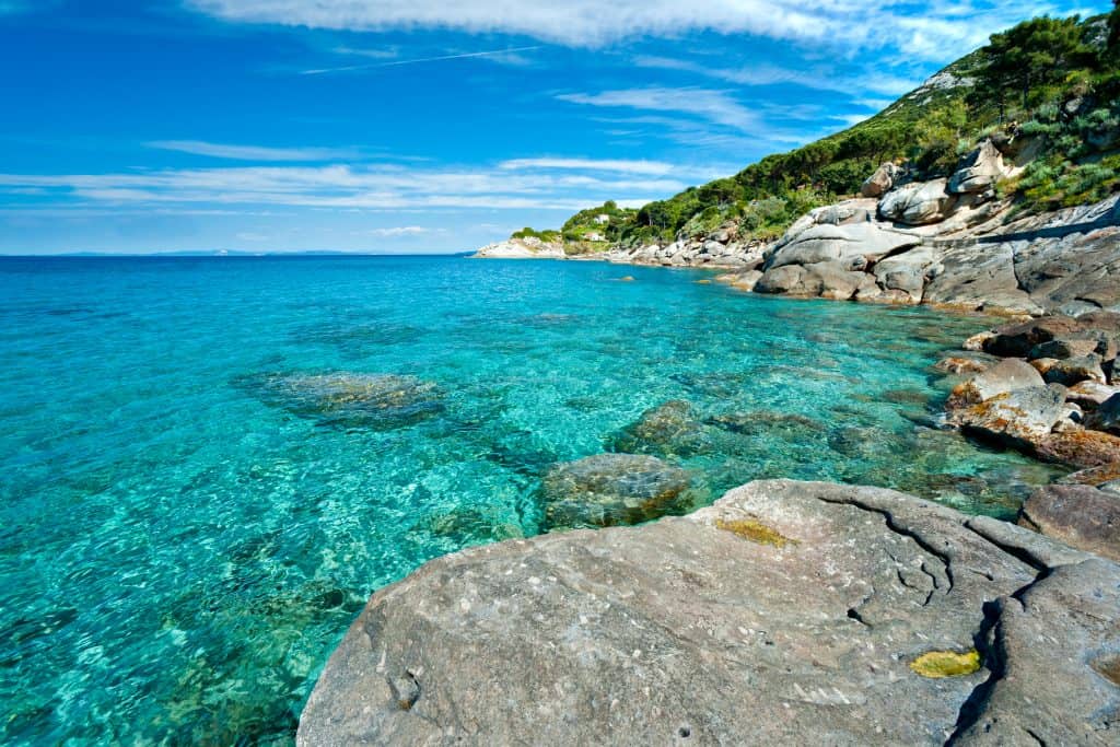 strand sant andrea elba Strand van Sant Andrea op Elba