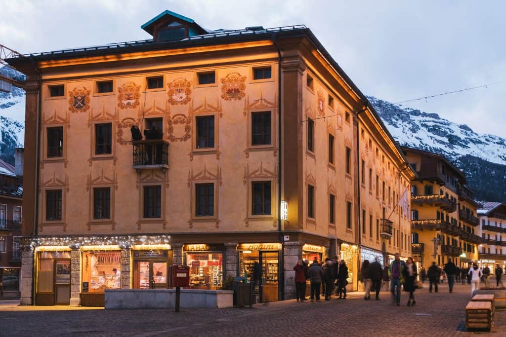 cortina d ampezzo italie 1 Winkelen in Cortina d'Ampezzo in Italie