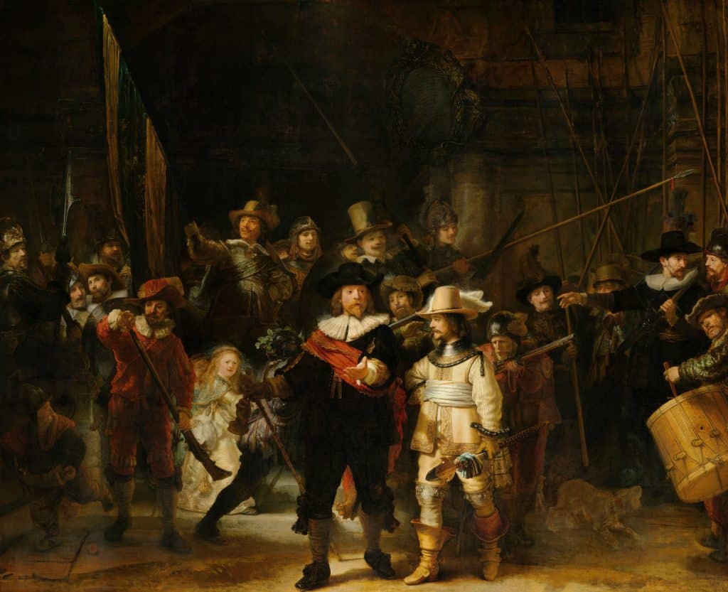 de nachtwacht rembrandt rijn De Nachtwacht van Rembrandt van Rijn