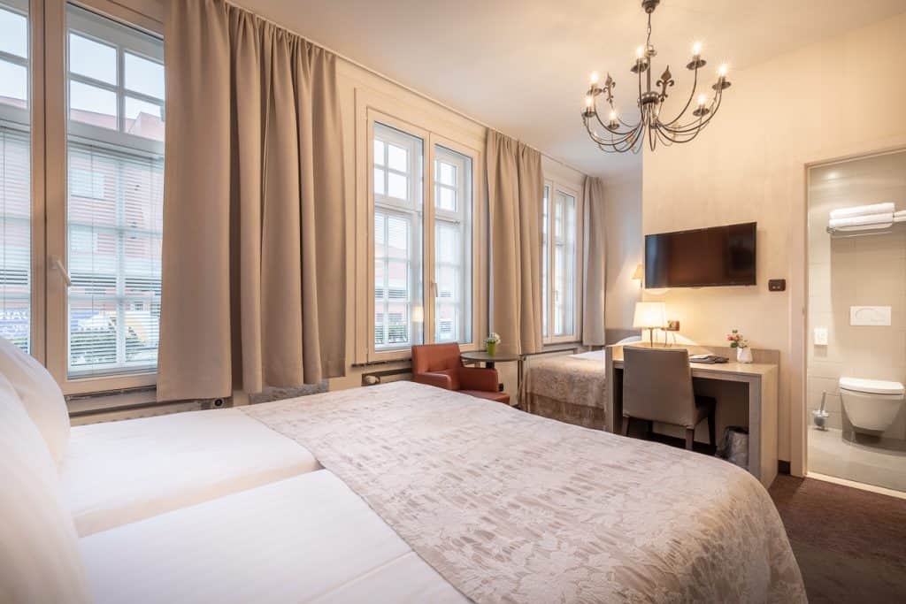 hotelkamer van hotel albert 1 Hotelkamer van Hotel Albert 1